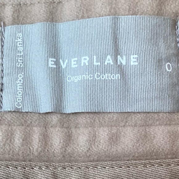 Everlane Moleskin Mini Skirt in Beige Tan Khaki Color Size 0 Like New Condition - Picture 10 of 11